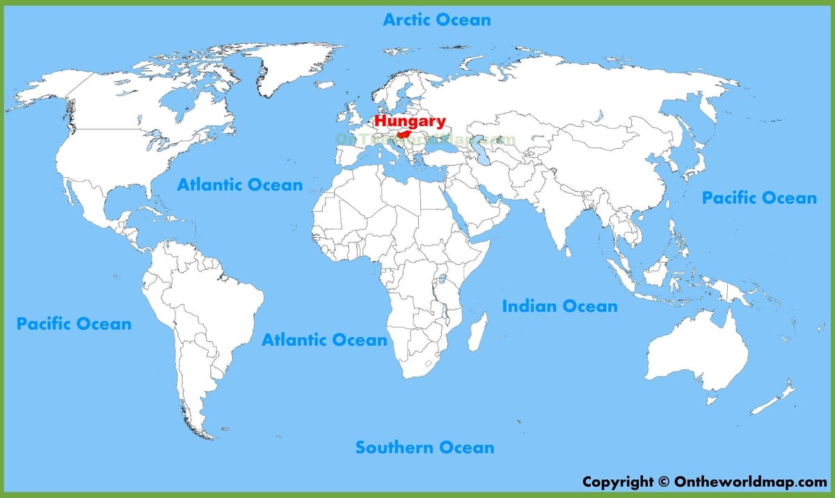 kort heiminum ungverjaland búdapest