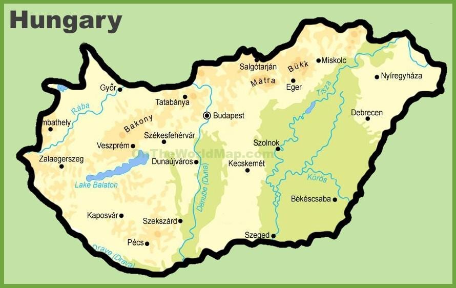 budapest kort