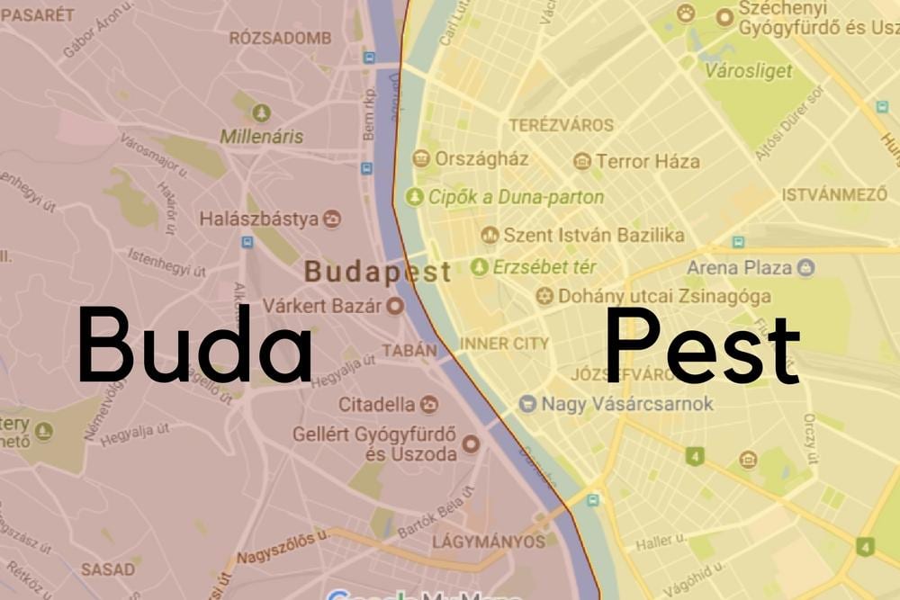 búdda ungverjaland kort