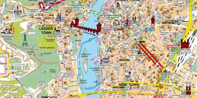 Gamla bænum búdapest kort