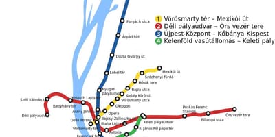 Kort af búdapest keleti
