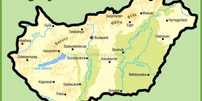 Budapest kort