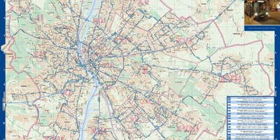 Búdapest nótt strætó kort
